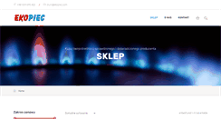 Desktop Screenshot of ekopiec.com